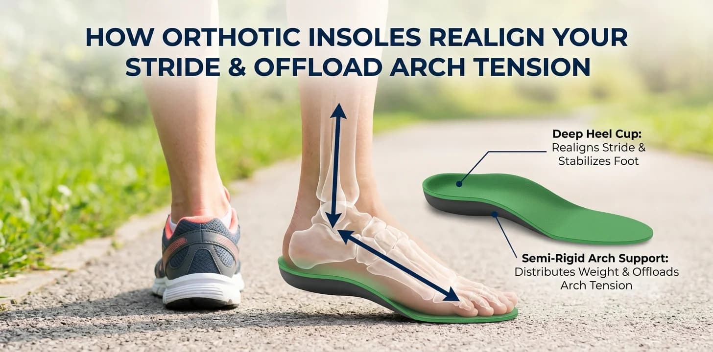 Cover for How Orthotic Insoles Realign Your Stride and Offload Arch Tension